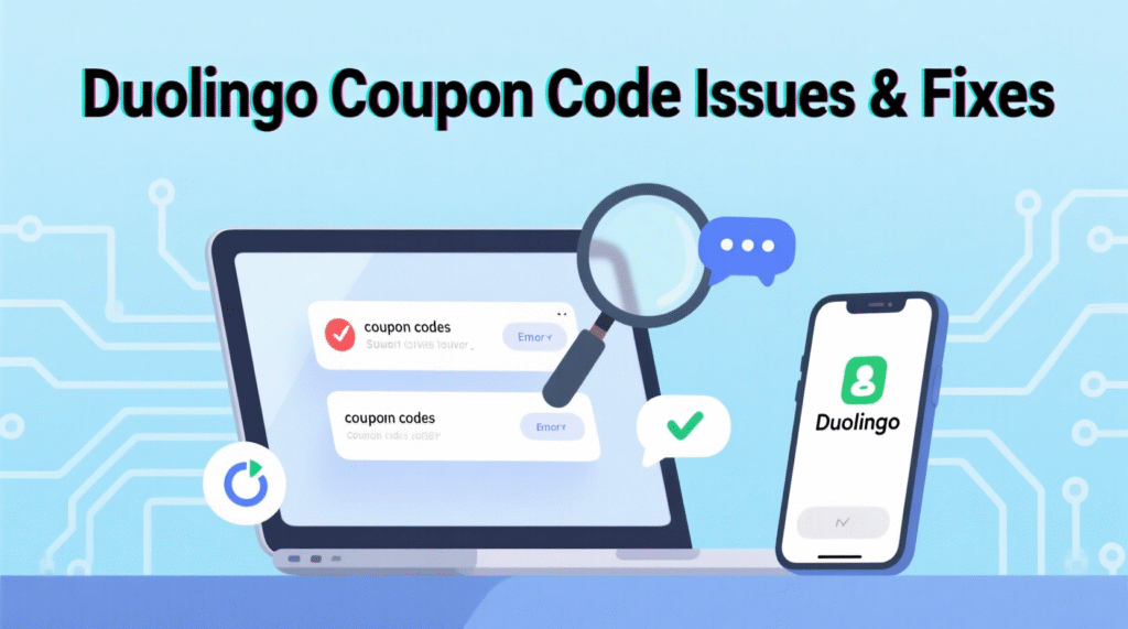 Duolingo Coupon Code Issues & Fixes