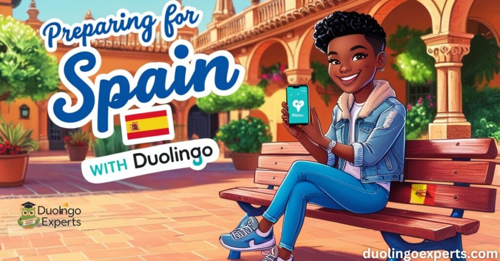 Preparing for Spain with Duolingo