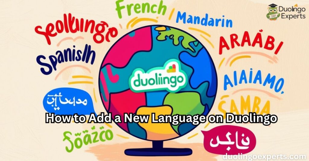 How to Add a New Language on Duolingo