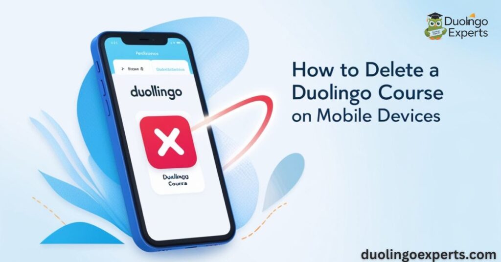 How to Delete a Duolingo Course on Mobile Devices