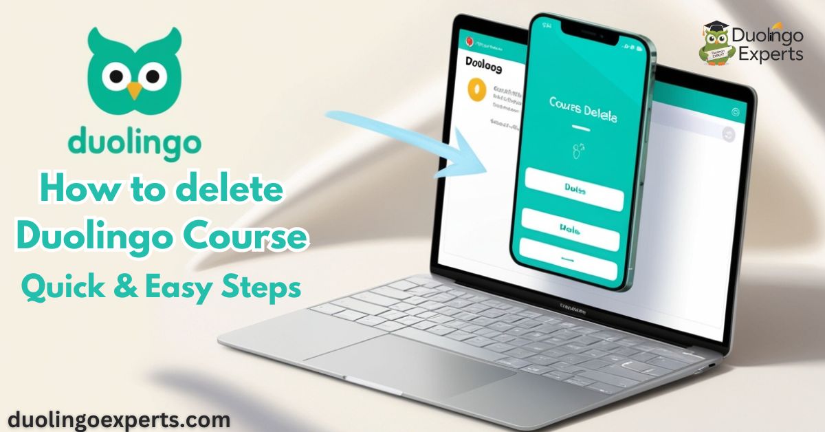 How to delete Duolingo Course Quick & Easy Steps