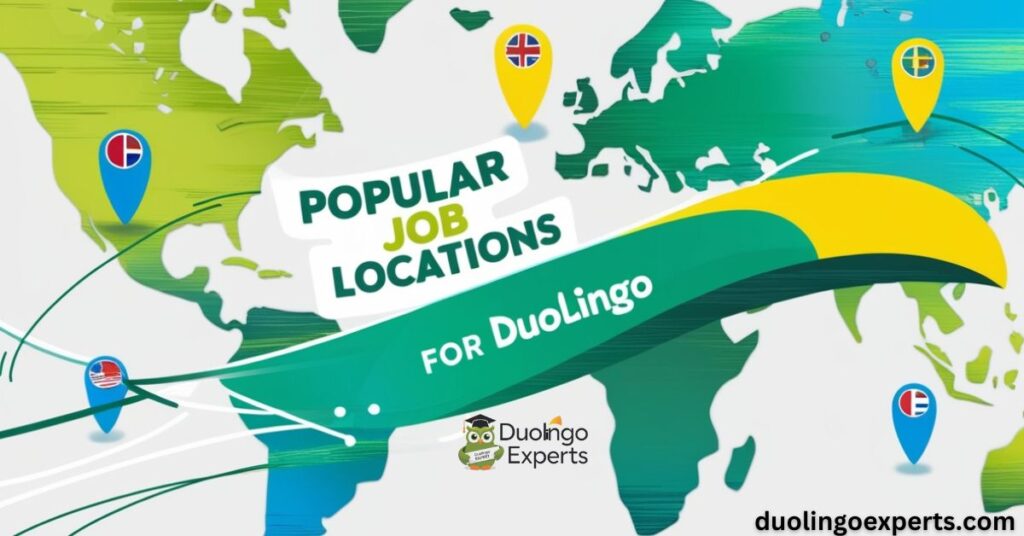 Popular Job Locations for Duolingo