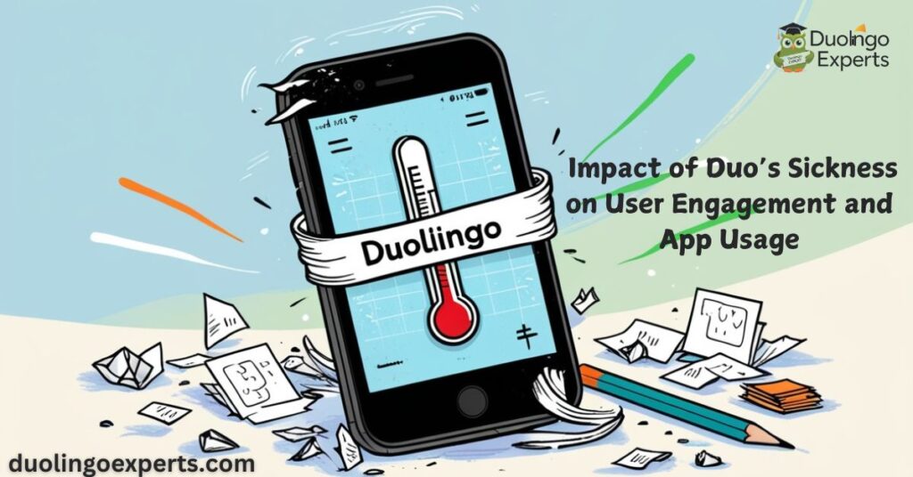 The Impact of Duo’s Sickness on User Engagement and App Usage