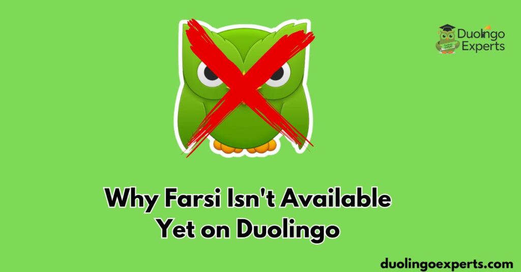 Why Farsi Isn't Available Yet on Duolingo