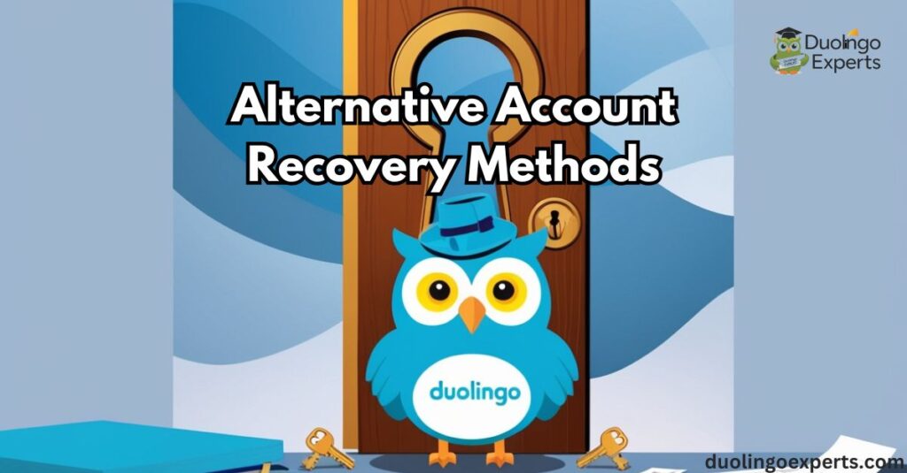 Alternative Account Recovery Methods