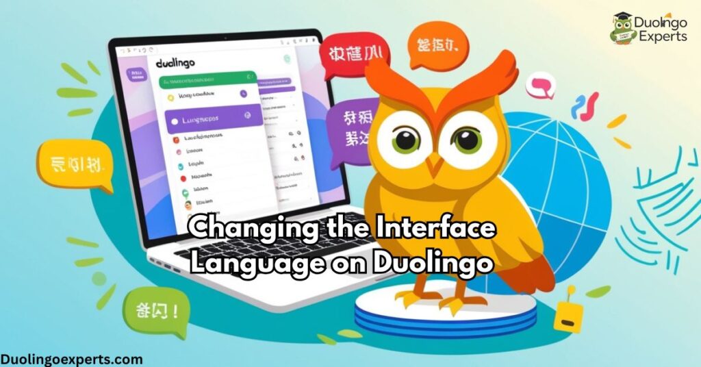 Changing the Interface Language on Duolingo