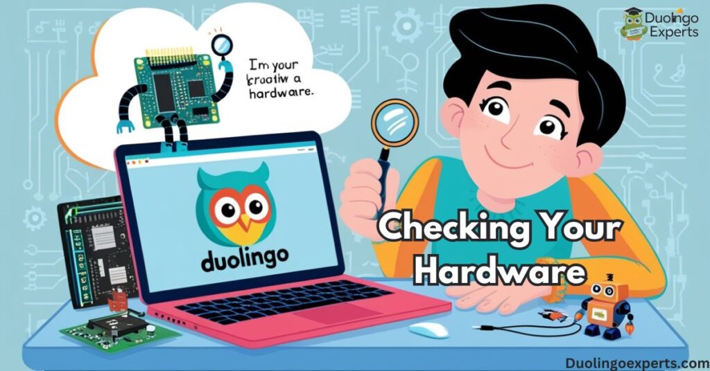 Checking Your Hardware in duolingo