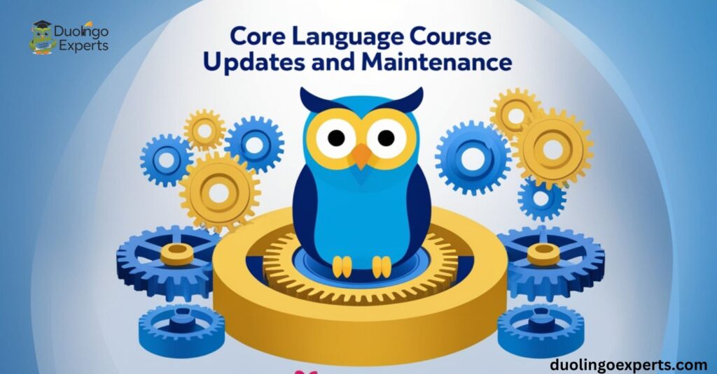 Core Language Course Updates and Maintenance