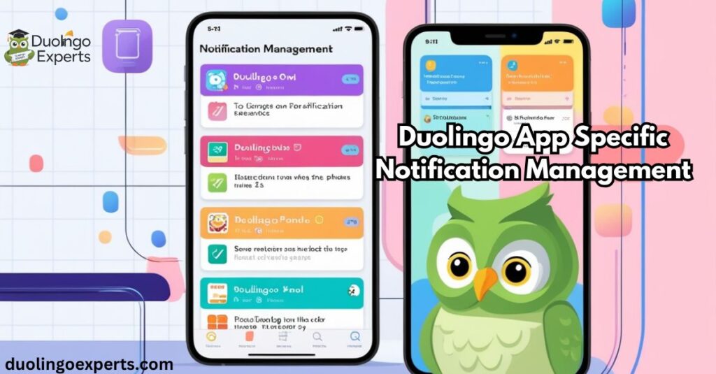 Duolingo App Specific Notification Management