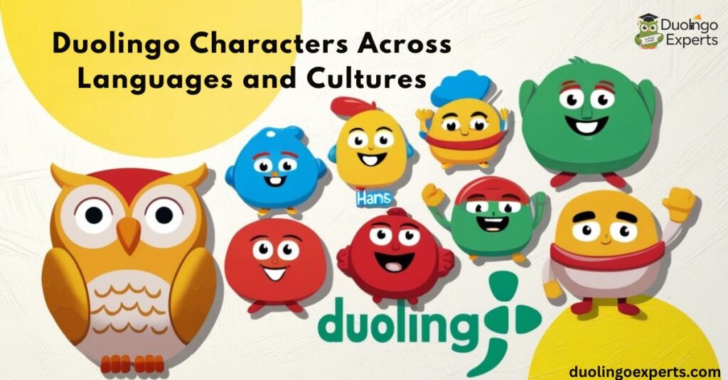 Duolingo Characters Across Languages and Cultures