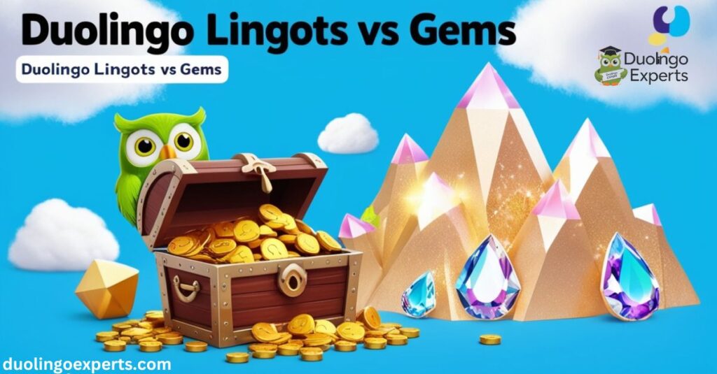 Duolingo Lingots vs Gems