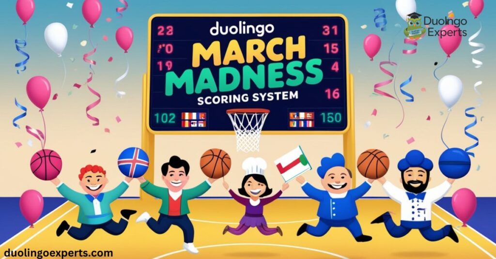 Duolingo March Madness Scoring System