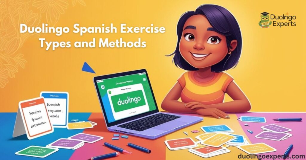 Duolingo Spanish Exercise Types and Methods