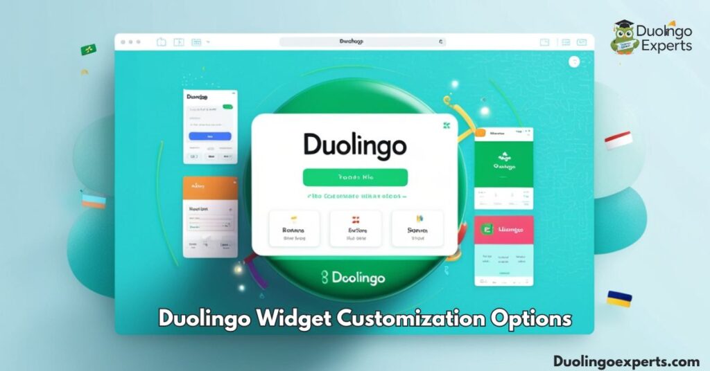 Duolingo Widget Customization Options