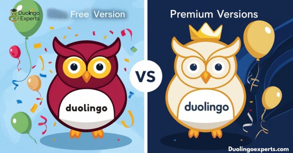 Free vs. Premium Duolingo