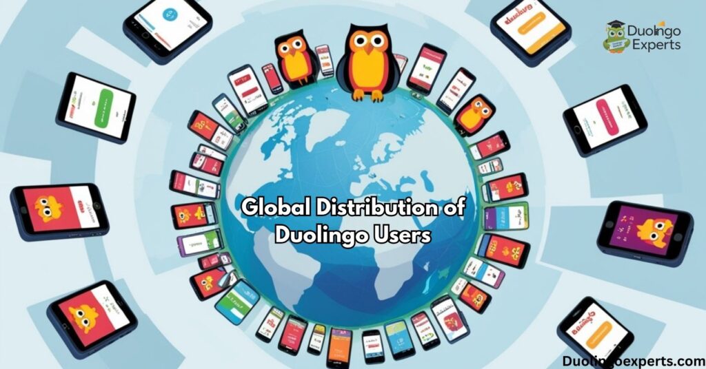 Global Distribution of Duolingo Users