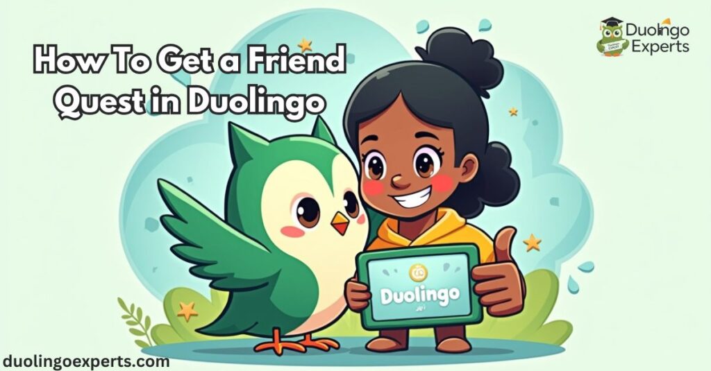 How To Get a Friend Quest in Duolingo