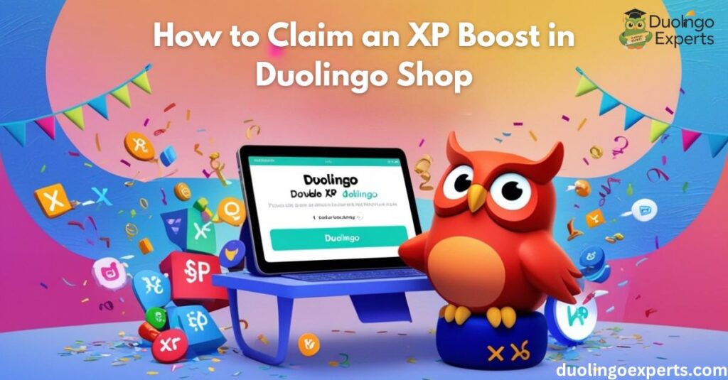 How to Claim an XP Boost in Duolingo Shop