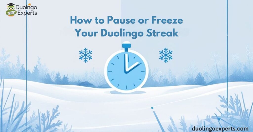 How to Pause or Freeze Your Duolingo Streak