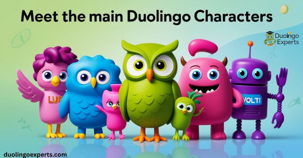 Meet the Main Duolingo Characters