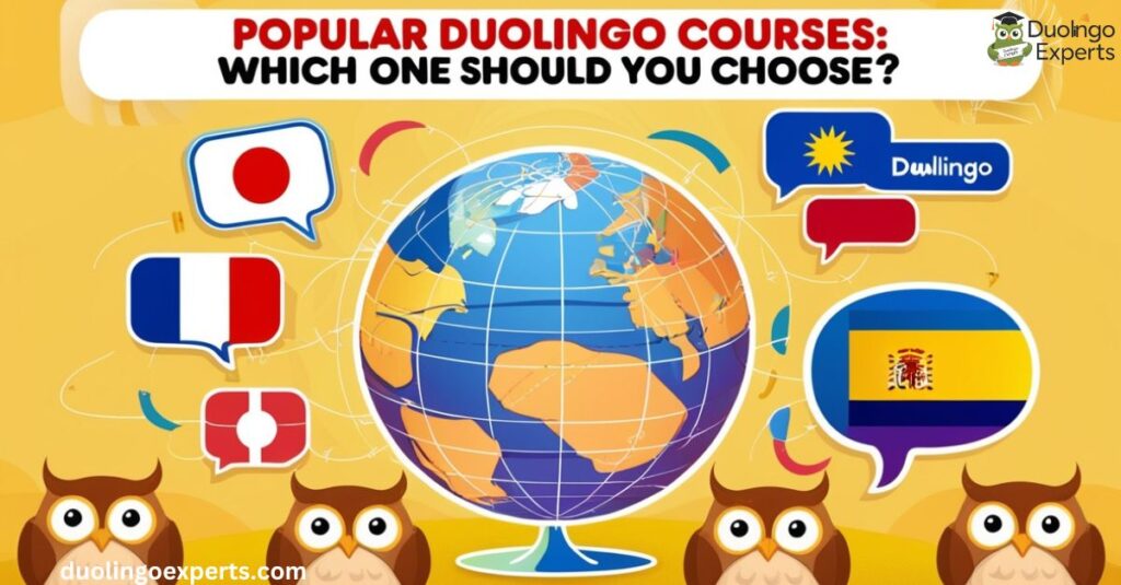 Popular Duolingo Courses 