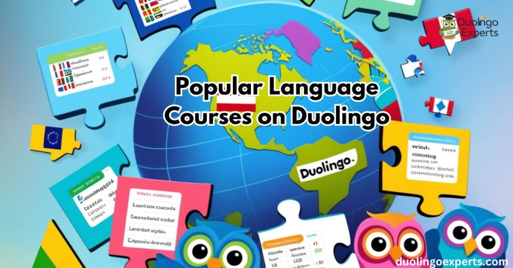 Popular Language Courses on Duolingo