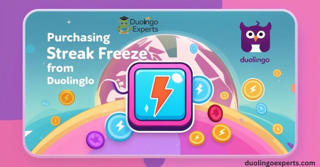 Purchasing Streak Freeze From Duolingo Shop