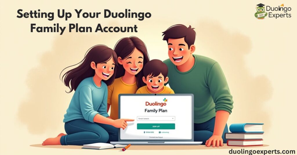 Setting Up Your Duolingo Family Plan Account