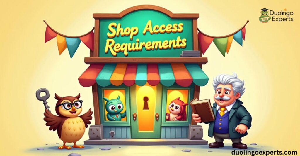 Shop Access Requirements