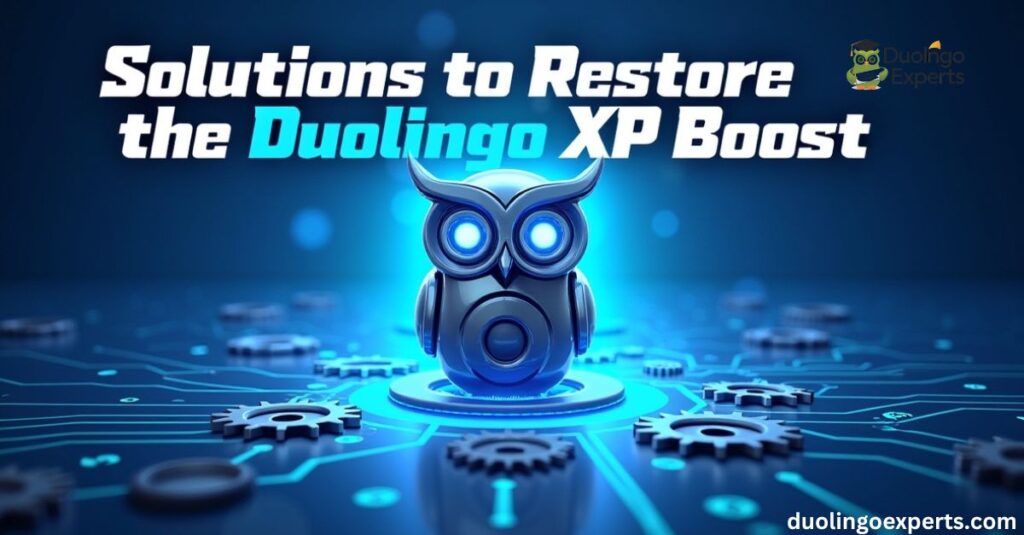 Solutions to Restore the XP Boost