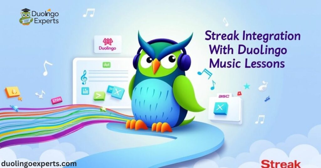 Streak Integration With duolingo Music Lessons