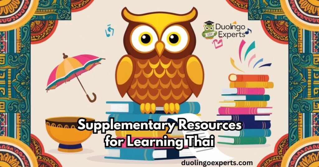 Supplementary Resources for Learning Thai