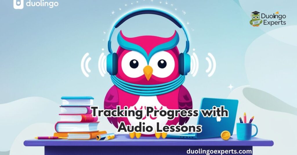 Tracking Progress with Audio Lessons