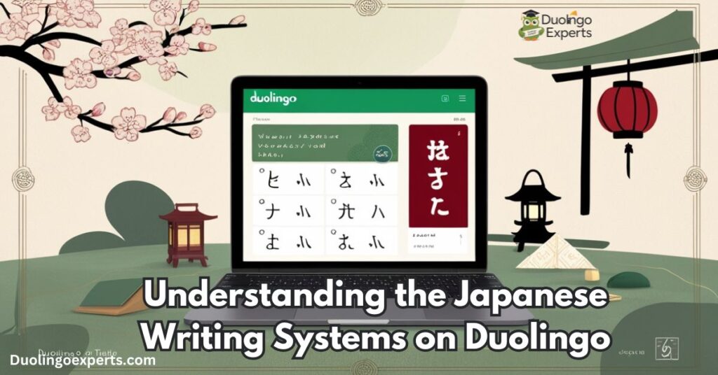 Understanding the Japanese Writing Systems on Duolingo