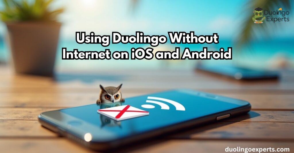 Using Duolingo Without Internet on iOS and Android