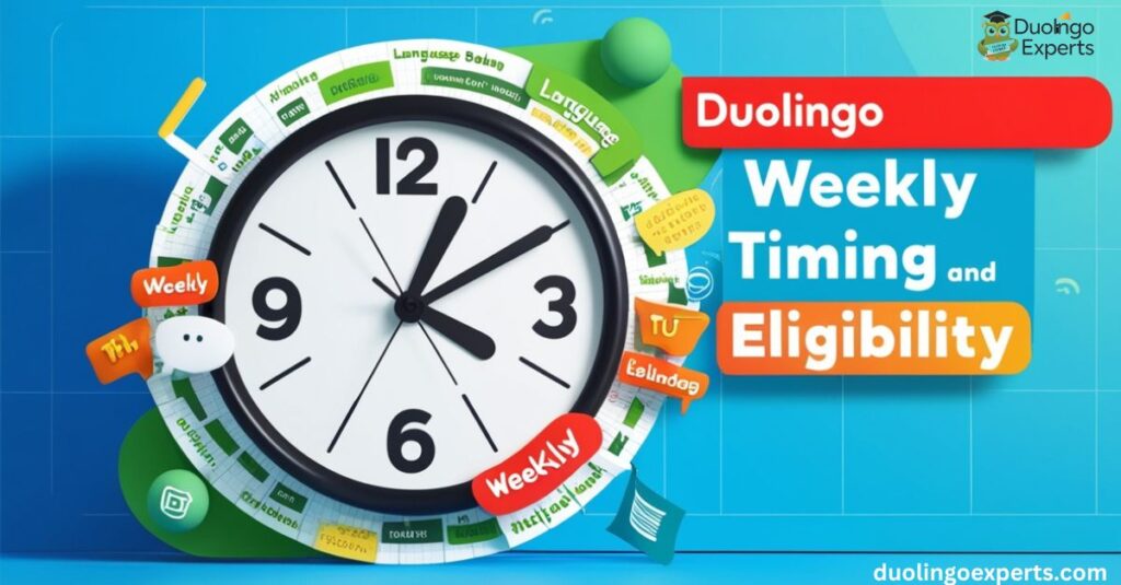 Weekly Timing and Eligibility