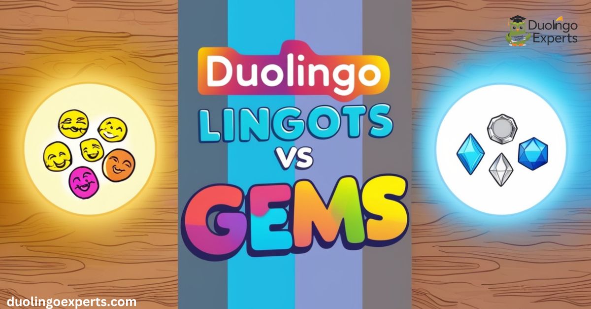 duolingo lingots vs gems