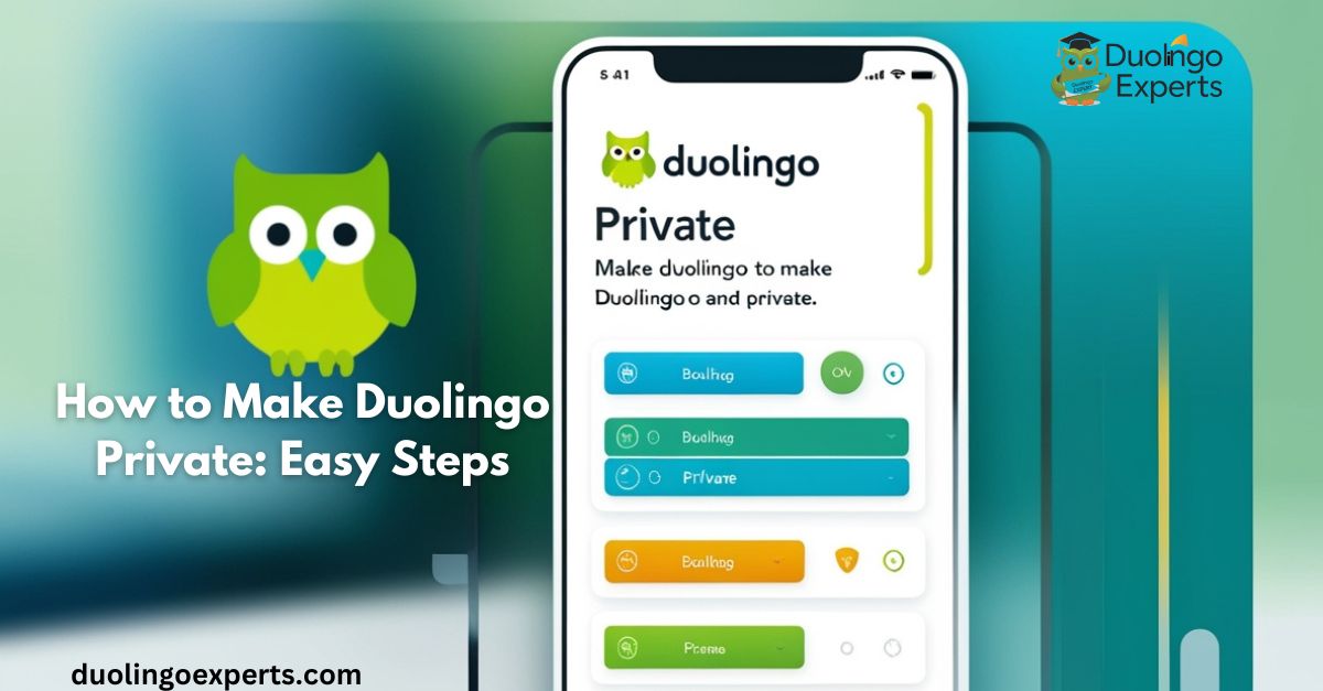 make duolingo private