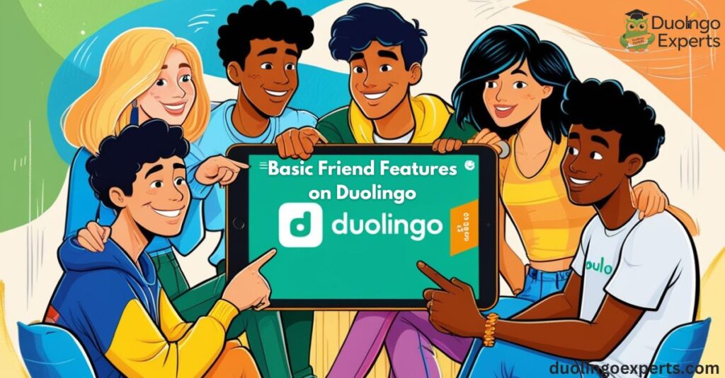 Basic Friend Features on Duolingo