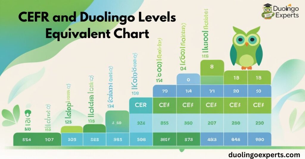 CEFR and Duolingo Levels Equivalent Chart