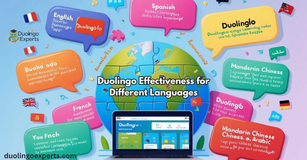 Duolingo Effectiveness for Different Languages