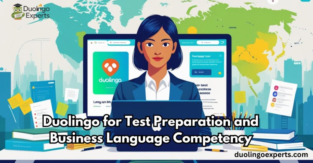 Duolingo for Test Preparation and Business Language Competency