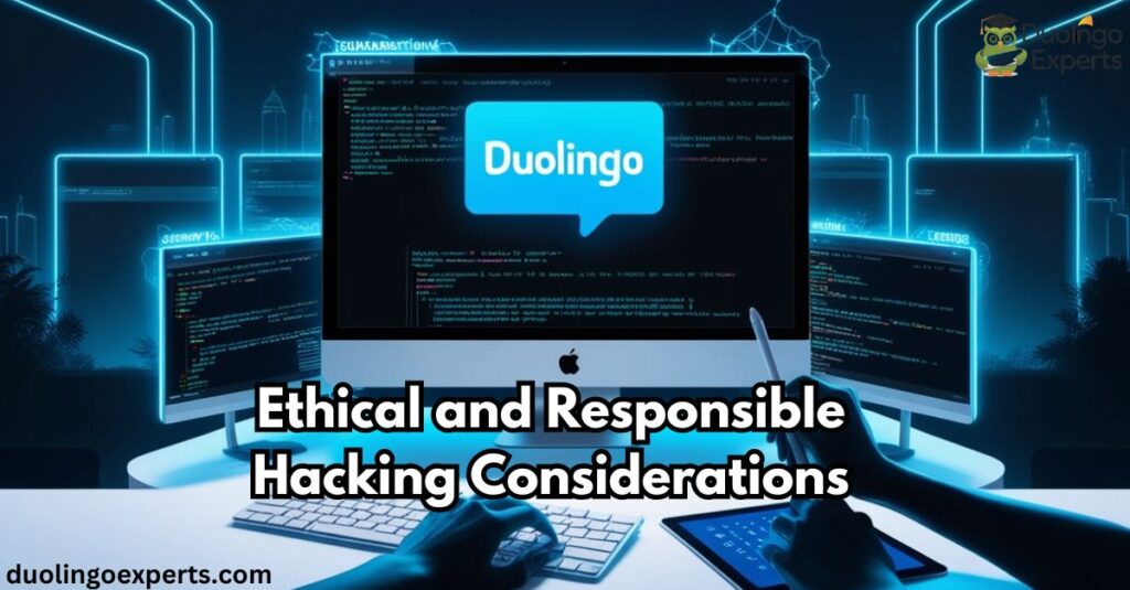 Ethical and Responsible Hacking Considerations