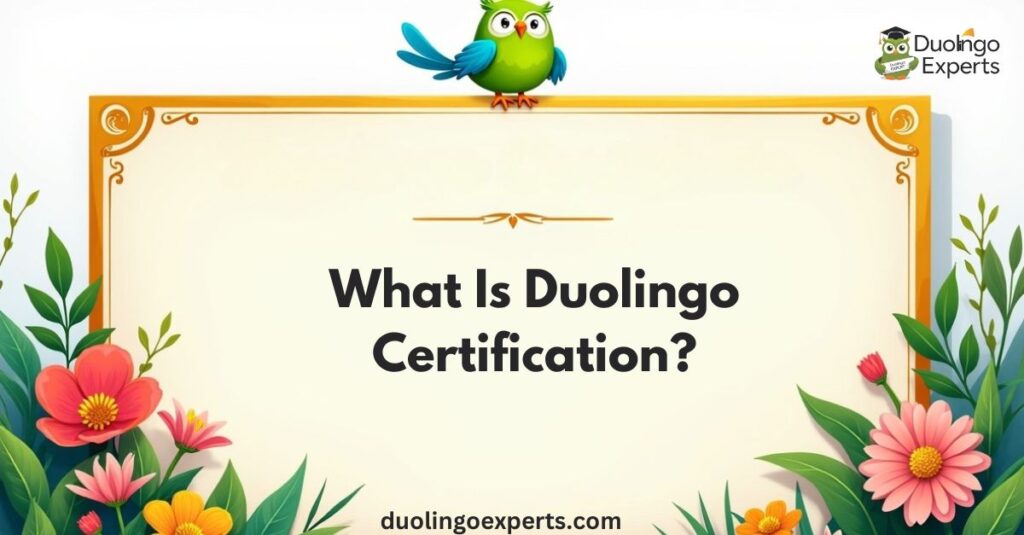 What Is Duolingo Certification